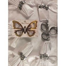 Скатерть Maison Royale KURDELELİ 160*220 (бабочка)
